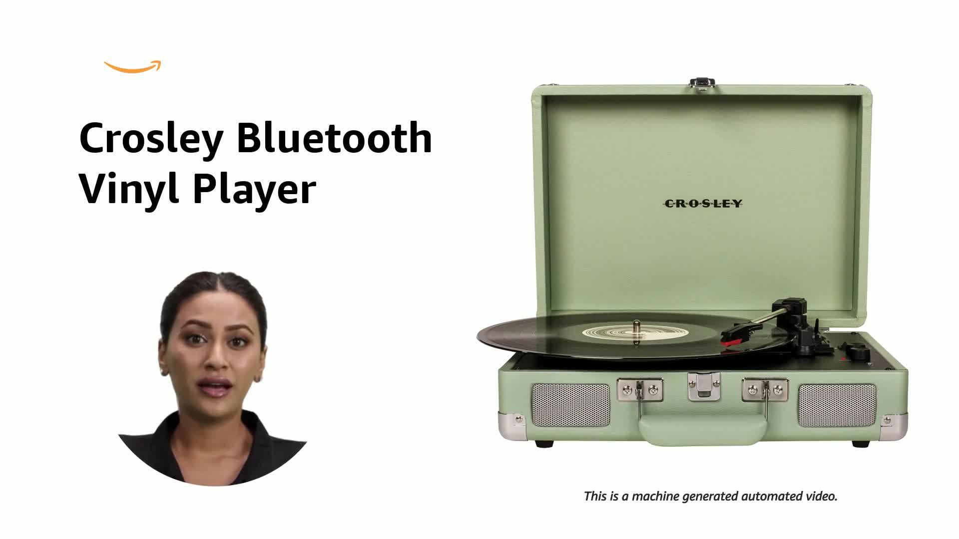 Crosley CR8005F-MT Cruiser Plus Vintage 3-Speed Bluetooth in/Out